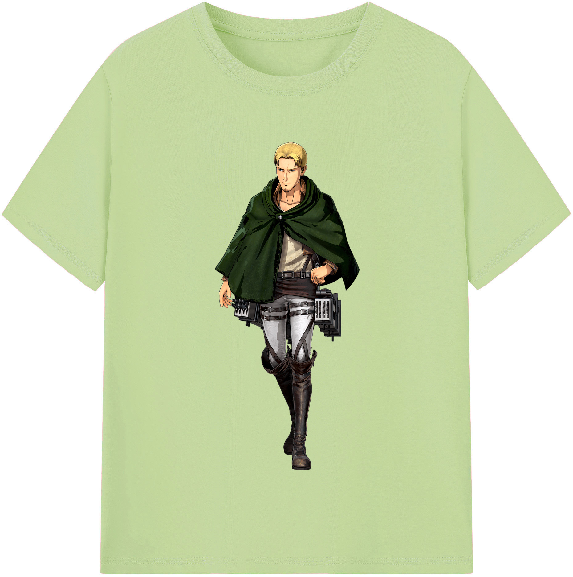 （画像用） 進撃の巨人 Attack on Titan 綿100％半袖Tシャツ（フロントプリント）